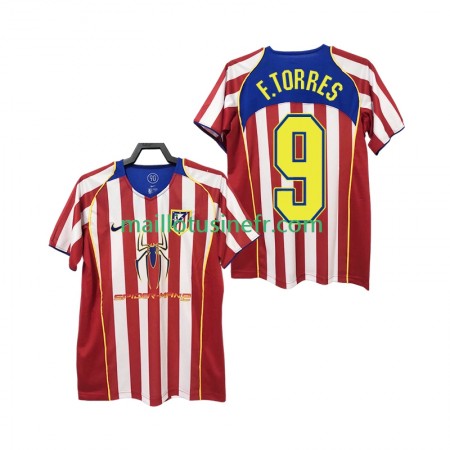 Maillot de Foot Atlético Madrid F TORRES 9 2004 Domicile Retro 2005 Maillot de Foot Atlético Madrid F TORRES 9 2004 Domicile Retro 2005
